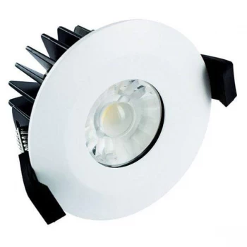 Integral Low-Profile 70mm-75mm cut-out IP65 Fire Rated Downlight 10W 61W 830lm 3000K 60 deg beam angle Dimmable