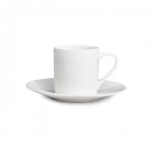 Hotel Collection Espresso Cup & Saucer - White