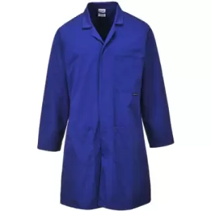 2852 - Royal Blue Standard Lab Coat Jacket sz Large Regular - Portwest