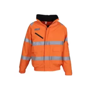Yoko Fontaine Flight Jacket (XXL) (Orange)