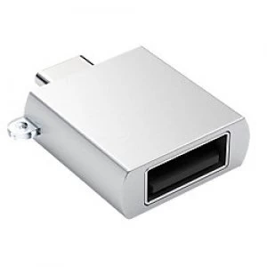 Satechi Type-C to Type-A USB Adapter Silver