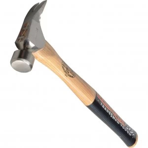 Vaughan Trim Hammer with Plain Face Straight Handle 450g