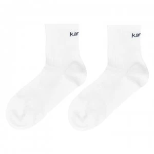 Karrimor Dri Skin 2 Pack Running Socks Mens - White