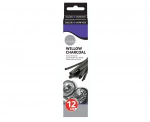 Daler Rowney Simply Charcoal Sticks Pack 12