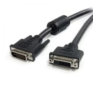 StarTech.com 6ft DVI-I Dual Link Digital Analog Monitor Extension Cable M/F