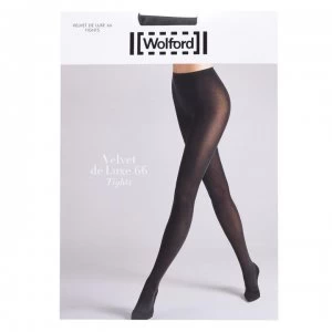 Wolford Velvet de lux 66d tights - Grey 93