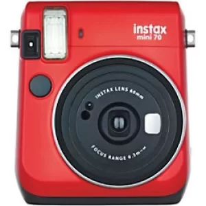 Fujifilm Instant Camera Instax Mini 70 Red 10 Shots