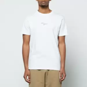 Norse Projects Mens Niels Nautical Logo T-Shirt - White - L