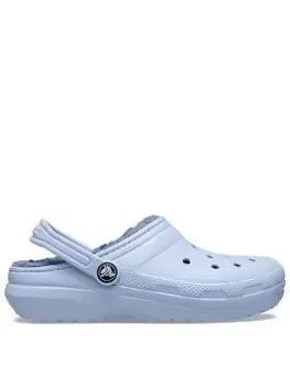 Crocs Classic Lined Kids Sandal, Blue, Size 2 Older