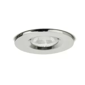 Luceco Fixed IP20 Fire Rated GU10 Downlight - Polished Chrome - 229824