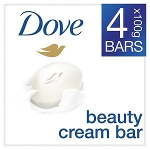 Dove Original Beauty Cream Soap Bar 4 x 100g