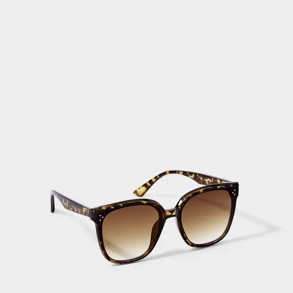 Katie Loxton Savannah Sunglasses in Brown Tortoiseshell KLSG035 Size:
