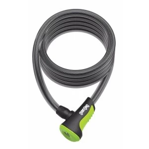 OnGuard Neon Cable Lock Green 1200 x 12mm