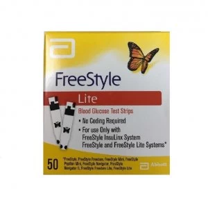 FreeStyle Lite 50 Blood Glucose Test Strips