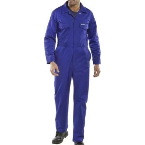 Click Workwear Boilersuit Royal Blue Size 34 Ref PCBSR34 Up to 3 Day