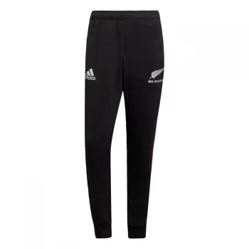 adidas All Blacks Rugby 3-Stripes Sweat Tracksuit Bottoms - Black / Carbon