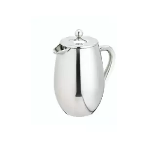 La Cafetiere 8 Cup Double Wall Cafetiere Stainless Steel