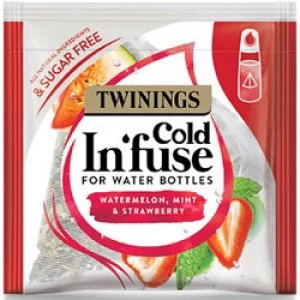 Twinings Cold Infusion Tea Watermelon Strawberry Mint 100 Pieces