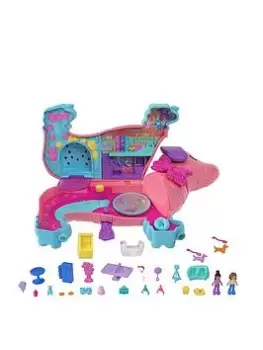 Polly Pocket Puppy Party Compact Micro Doll Playset