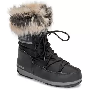 Moon Boot MOON BOOT MONACO LOW WP 2 womens Snow boots in Black,4,5,6,6.5,7,8,2.5,3,3.5,4,6.5