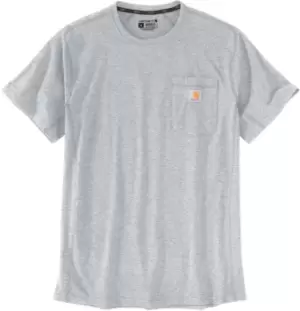 Carhartt Force Relaxed Fit Midweight Pocket T-Shirt, grey Size M grey, Size M