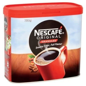 Nescafe Original Instant Coffee Granules Tin 750g Ref 12315566 Pack