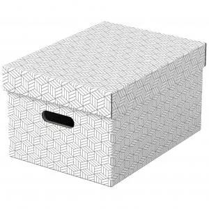 ESSELTE Storage Box Home Size M 3pcs white