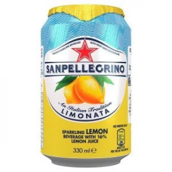 San Pellegrino Fruit Beverage - Lemon - 330ml x 24