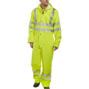 BSeen Medium Breathable Protective Coverall Saturn Yellow