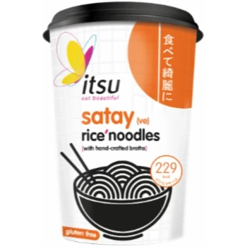Satay Noodle Cup - 64g x 6 - 92723 - Itsu