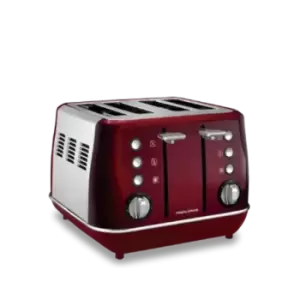 Morphy Richards Evoke Red 240111 4 Slice Toaster