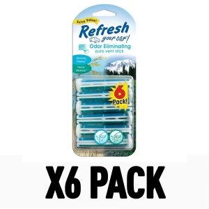 Alpine Meadow/Summer (Pack Of 6) Refresh Vent Stick