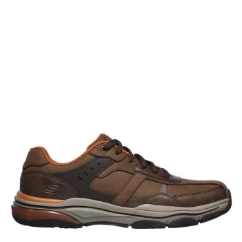 Skechers Bike Toe Leather Lace Up - Brown