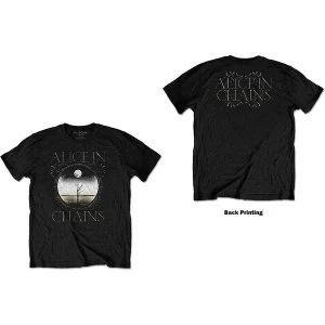 Alice In Chains - Moon Tree Unisex Medium T-Shirt - Black