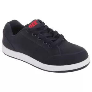 Dek Mens Charlie 5 Eye Leisure Shoes (12 UK) (Navy Blue)