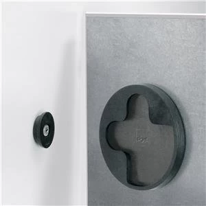 Sigel Magnetic Glass Board Artverum Design White Stone 48 x 48 cm