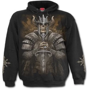 Viking Warrior Mens Large Hoodie - Black