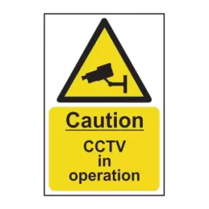 Caution CCTV in Operation - Sav (400 x 600mm)