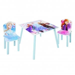 Disney Frozen 2 Kids Table & 2 Chairs