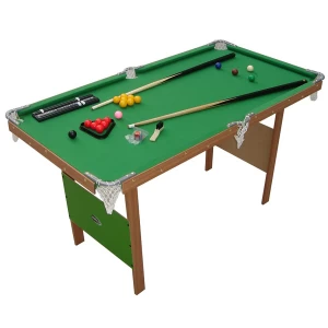 Charles Bentley 4ft Snooker Games Table - Green