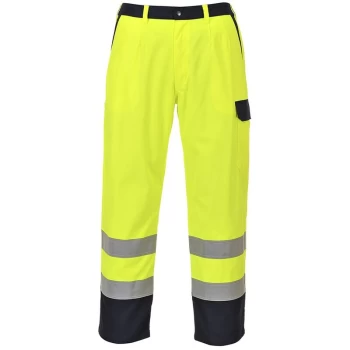 Portwest - FR92YERXXL - sz 2XL Hi-Vis Bizflame Pro Trousers - Yellow
