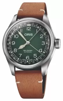ORIS 01 754 7779 4067-SET Big Crown X Cervo Volante Green Watch
