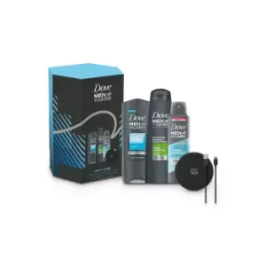 Dove Men+Care Daily Care Trio Gift Set with Charging Pad