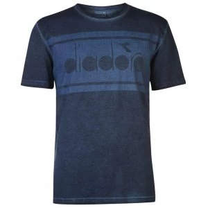 Diadora Spectra T Shirt Mens - Blue Denim