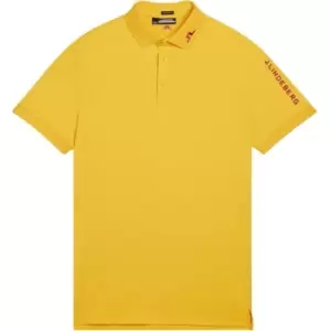 J Lindeberg Golf Tech Polo Shirt - Orange