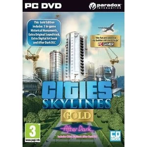 Cities Skylines Gold After Dark PC Game