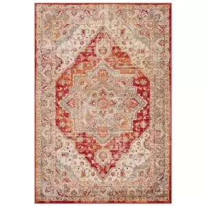 Oriental Weavers - Valeria 1803 r 160cm x 230cm Rectangle - Ivory and Red