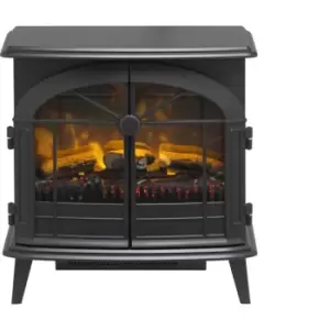 Dimplex Leckford LEC20 Log Effect Electric Stove With Remote Control - Black