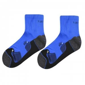 Karrimor Dri Skin 2 Pack Running Socks Mens - Blue/Navy