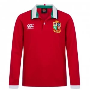 Canterbury British and Irish Lions Classic Shirt 2021 Junior - TANGO RED